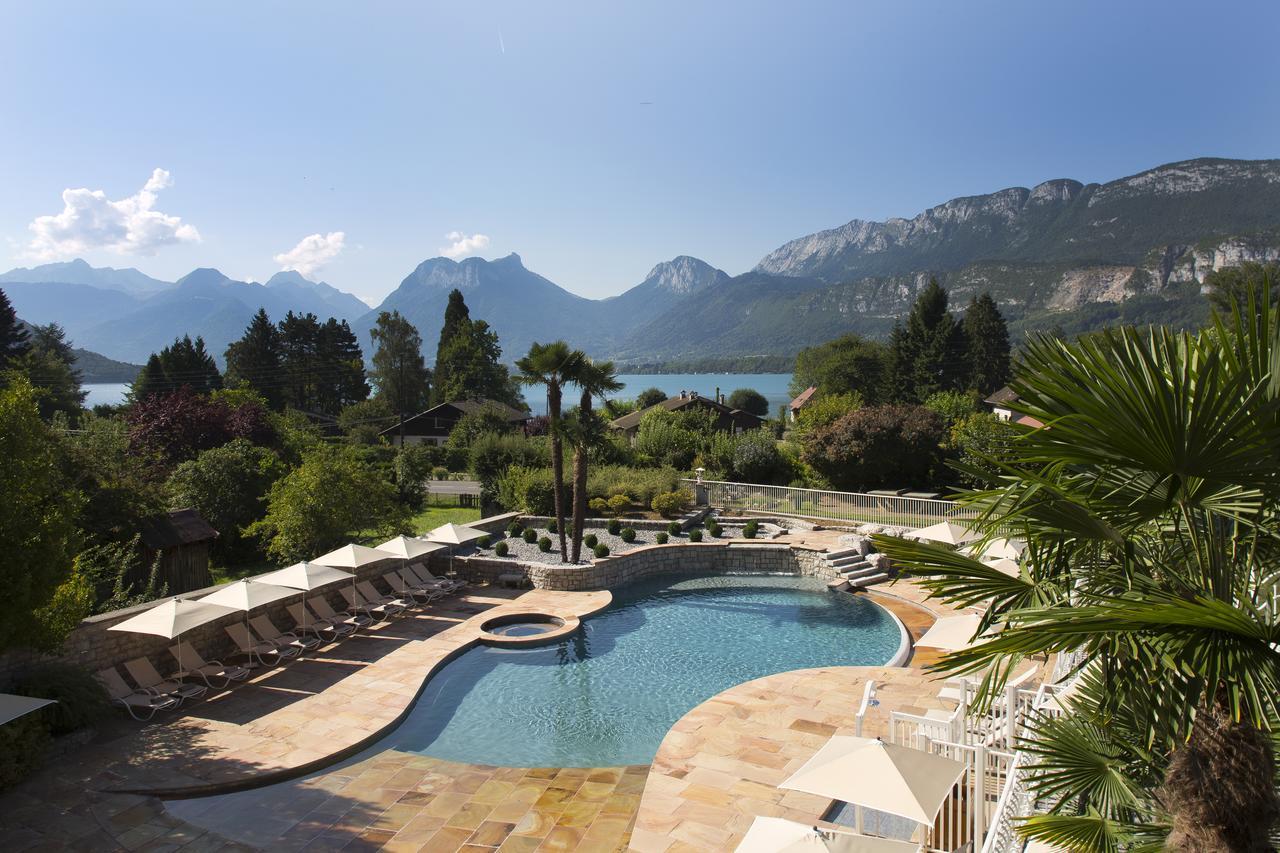 Hotel Les Grillons Talloires Exterior foto